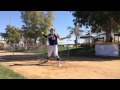 Laura Winter pitch slo-mo 