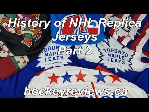 History Of NHL Replica Jerseys (Part 2)