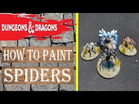 How To Paint|Spiders/Phase Spider [Wizkids]