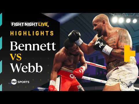 'SOMEHOW BENNETT STILL STANDS' 🥊 | Courtney Bennett vs. Nick Webb | Fight Night Highlights