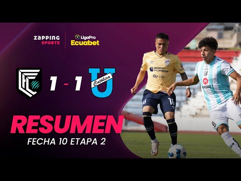 Cumbayá FC 1 - 1 U. Católica Resumen Fecha 10 / 2da Etapa / LigaPro Ecuabet