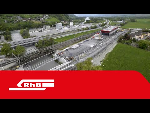 Die Entstehung des Infrastrukturstützpunktes in Landquart