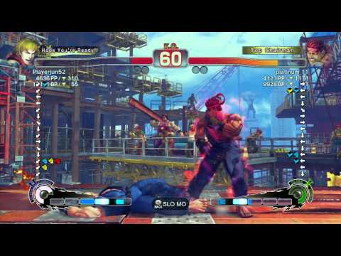 SSF4 AE 2012: Playerjun52 (Ken) vs platinum 11 (Evil Ryu) - Xbox Live Ranked Match