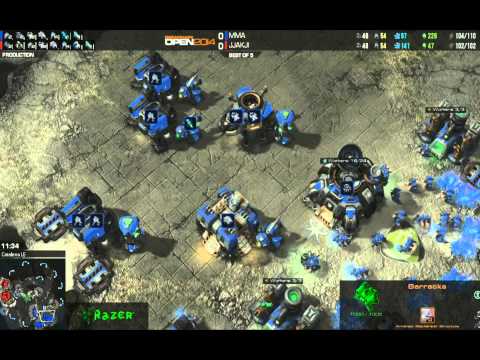 DreamHack Open: Moscow 2014 SC2 - Grand Finals - MMA vs Jjakji Game 1