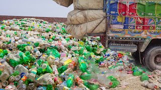 How They Recycle Millions of Used Plastic Bottles