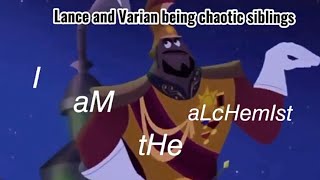 Varian and Lance being the most chaotic duo in tts for 2 minutes straight - Tangled/TTS