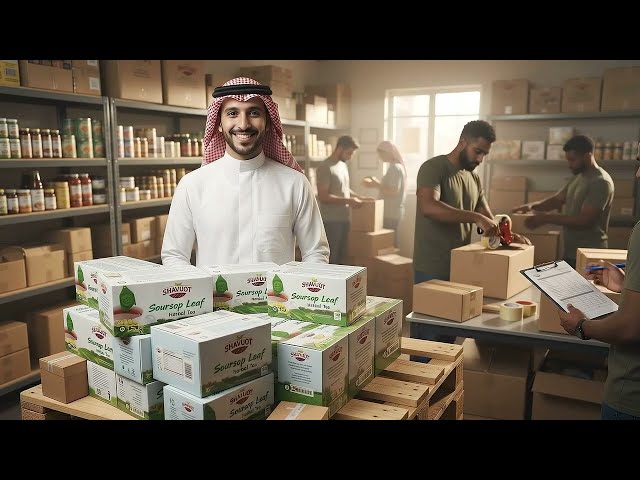 شاي أوراق القشطة الشائكة لدعم المناعة وراحة الهضم