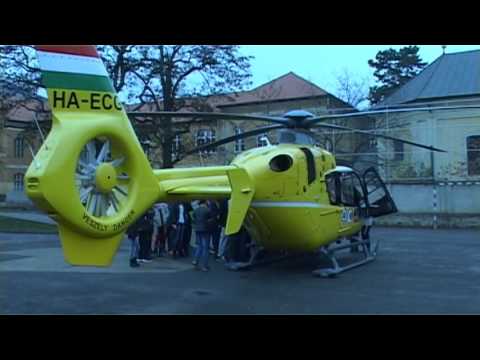 Mentőhelikopter landolt Sátoraljaújhelyen