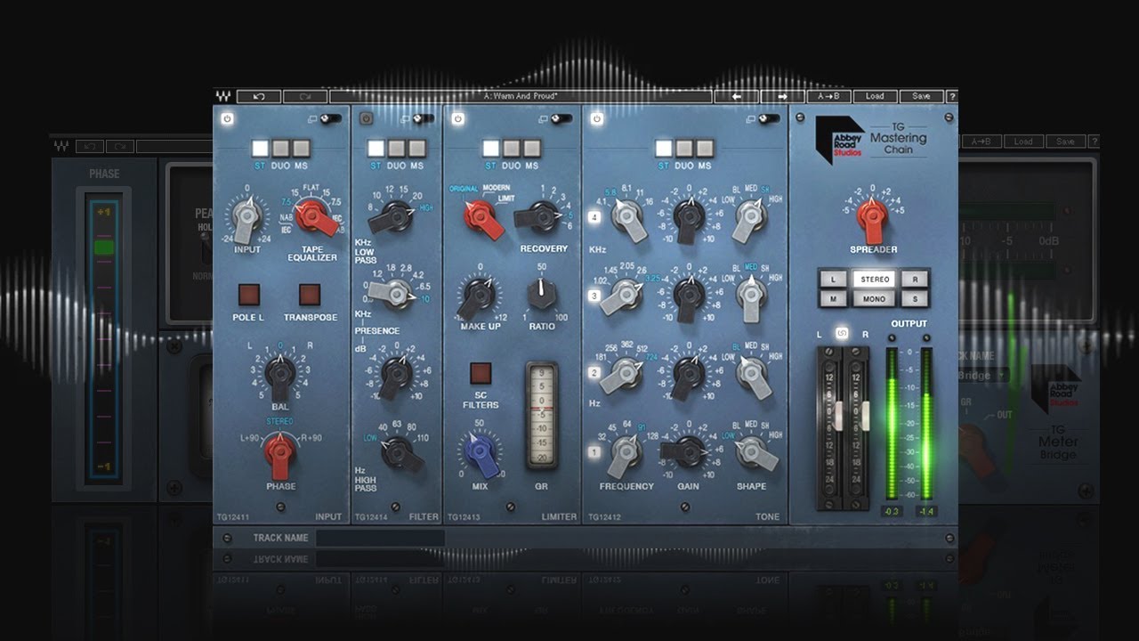 Introducing the Abbey Road TG Mastering Chain Plugin - YouTube