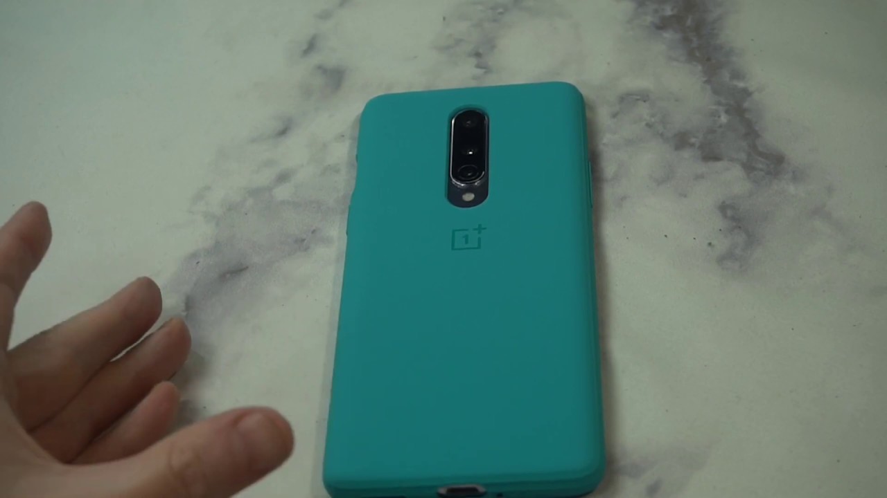 OnePlus 8 Sandstone Bumper Case Cyan Unboxing and Review