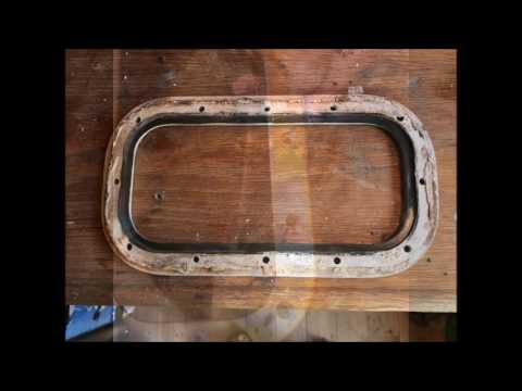 DIY Boat Restoration: Aluminium window refurbishment