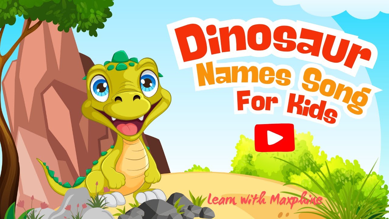 Dinosaurs for Kids  l  Learn with Maxphine l kids song #kidssong #dinosaurforkids