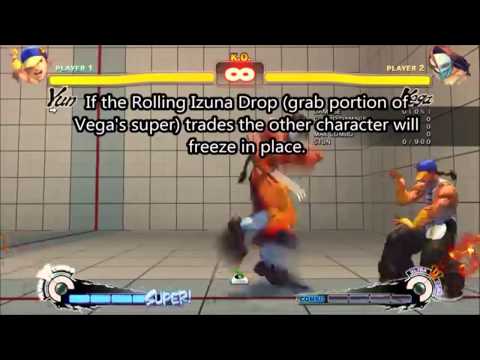 PATOZ | Raziel (USF4 1.03 Vega: bug if his Super Izuna Drop get a trade)