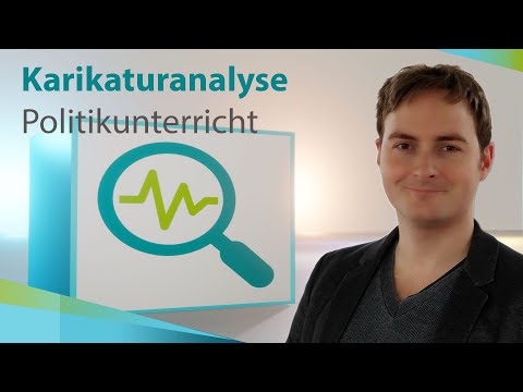 Politics: How do I analyze a cartoon? Cartoon analysis or image description for the Abitur (high ...