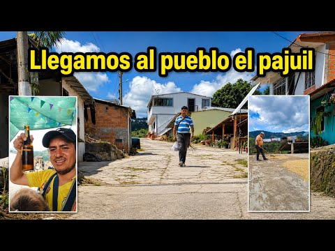Llegamos al pueblo el pajuil en matanza santander/un corregimiento pequeño 