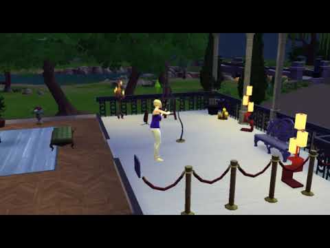 the sim4 aprendendo a tocar violino