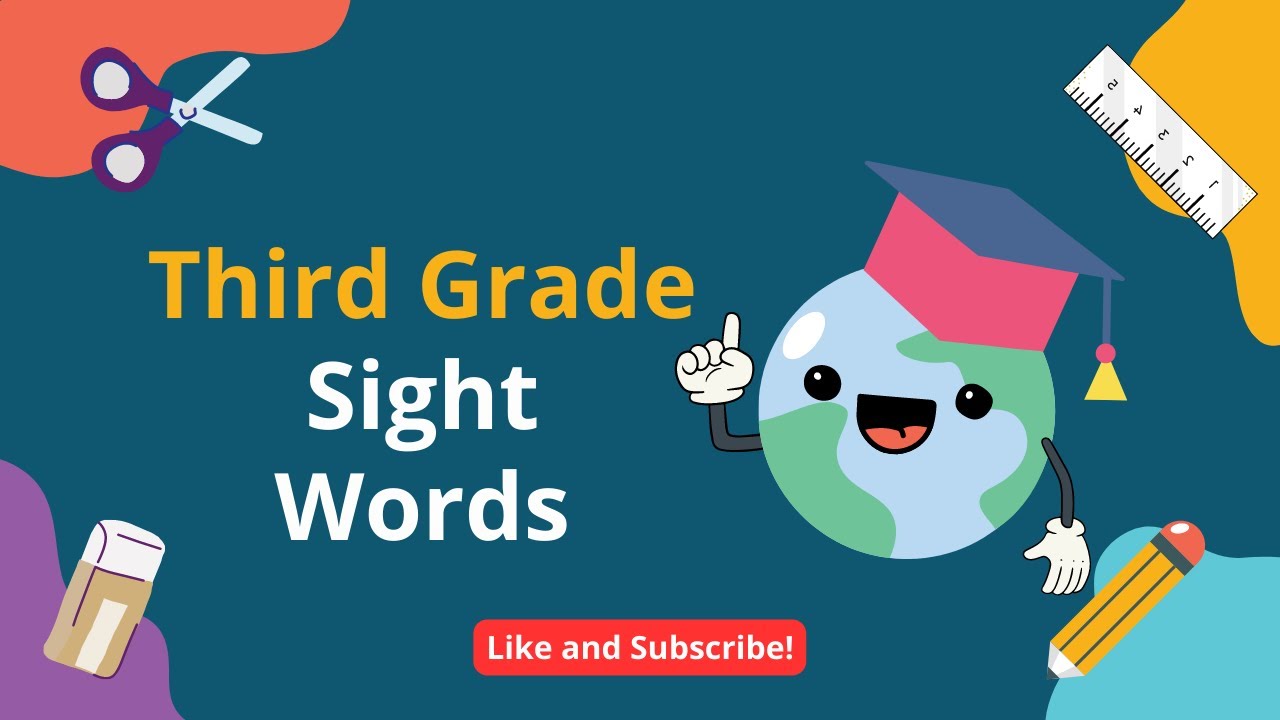 Third Grade Sight Words