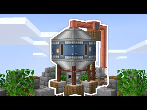 SteamPunk Minecraft Modpack EP22 Create Lava Automation & Immersive Engineering Power
