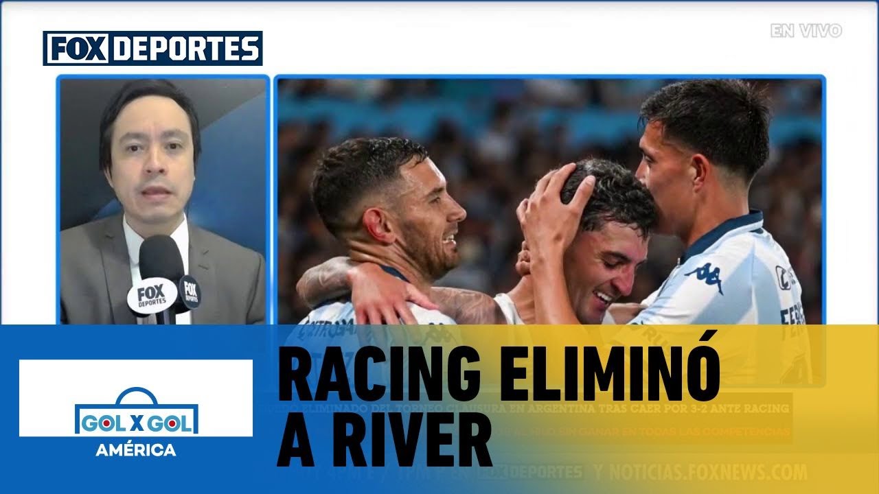 💥 ¡ELIMINARON A RIVER PLATE! | Agónico triunfo de Racing para avanzar rumbo al título | GolXGol