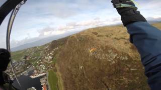 preview picture of video 'Paragliding Rennesøy - Påsken 2015'