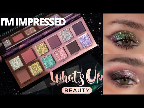 What's Up Beauty Dragon Eye Palette | In Depth Swatches, 2 Looks