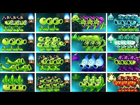 Random 20 Best Team Pair PEA & Mint Plants Battlez - Who Will Win? - Pvz 2 Plant vs Plant