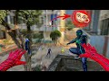 BRIDE Serbian Ballerina Cappuccina Vs 5 Spider Man Bros In Abandoned Area Sad Story POV