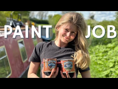 DIY Waterproofing and Painting my NARROWBOAT