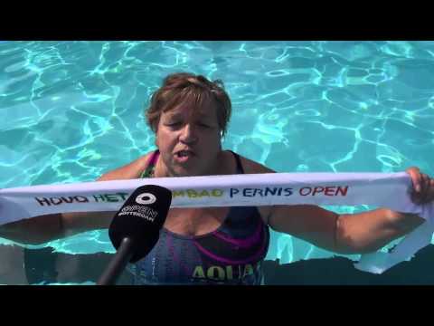 010nu - Bewoners Pernis komen op voor zwembad