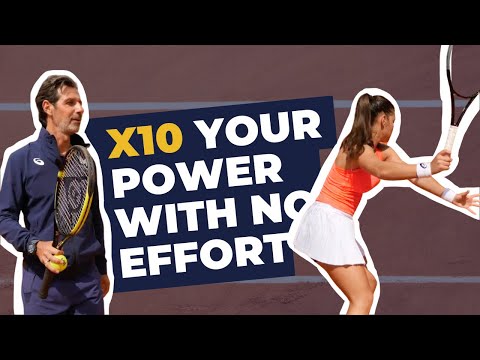 Mühelose Kraft mit Tennisspielerin Michaela Laki