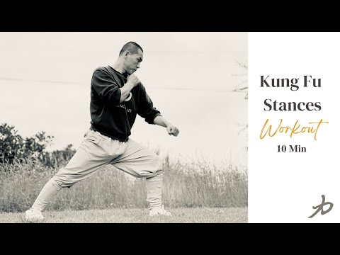 10 min Shaolin Kung Fu Stance Workout🔥 - Master Your Kung Fu