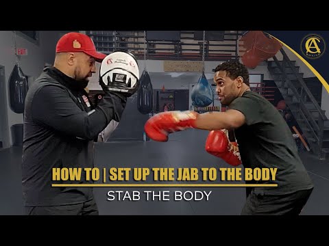 How To | Set up the jab to the body { stab the body }