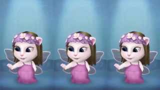 Twinkle Twinkle Little Star | Talking Angela | Kids song - Nursery Rhymes