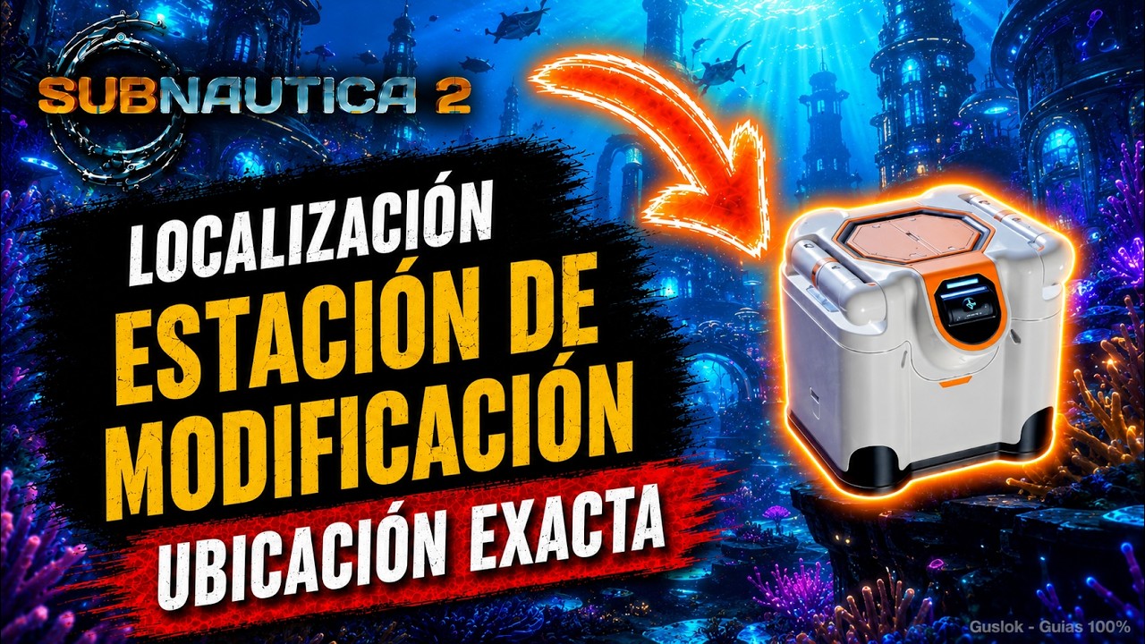 Cómo Desbloquear la Estación de Modificación Fácil | Ubicación Exacta Subnautica 2 Cómo Desbloquear la Estación de Modificación Fácil | Ubicación Exacta Subnautica 2