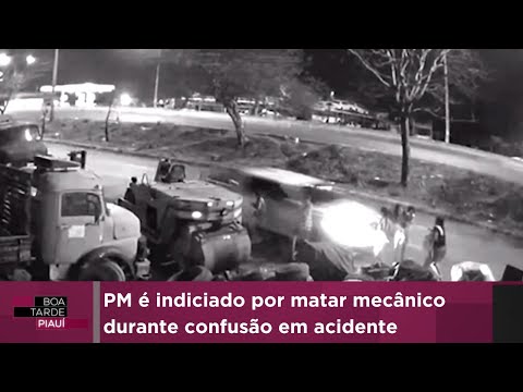 PM é indiciado por matar mecânico durante confusão em acidente