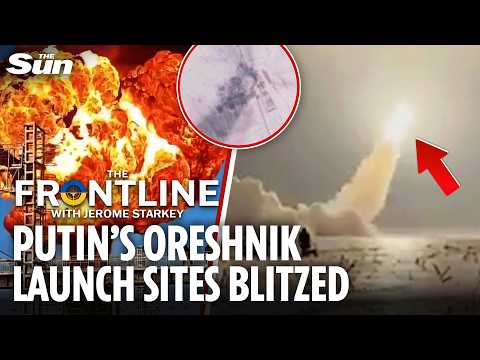 Ukraine’s Flamingo missiles STRIKE Putin's nuke base as top GRU General gunned down