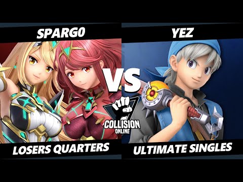 Collision Online Losers Quarters - Spargo (Pyra Mythra) Vs. Yez (Ike, Hero) SSBU Smash Ultimate