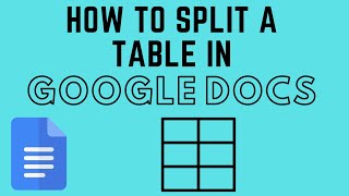 How to Split a Table in Google Docs