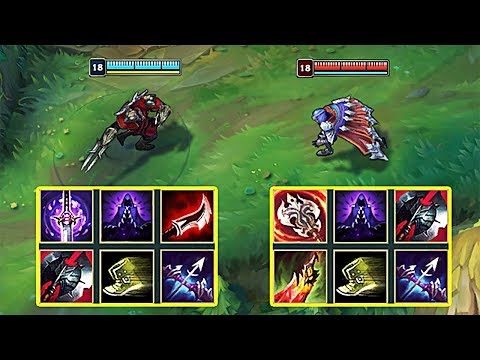ZED vs TALON FULL BUILD FIGHTS