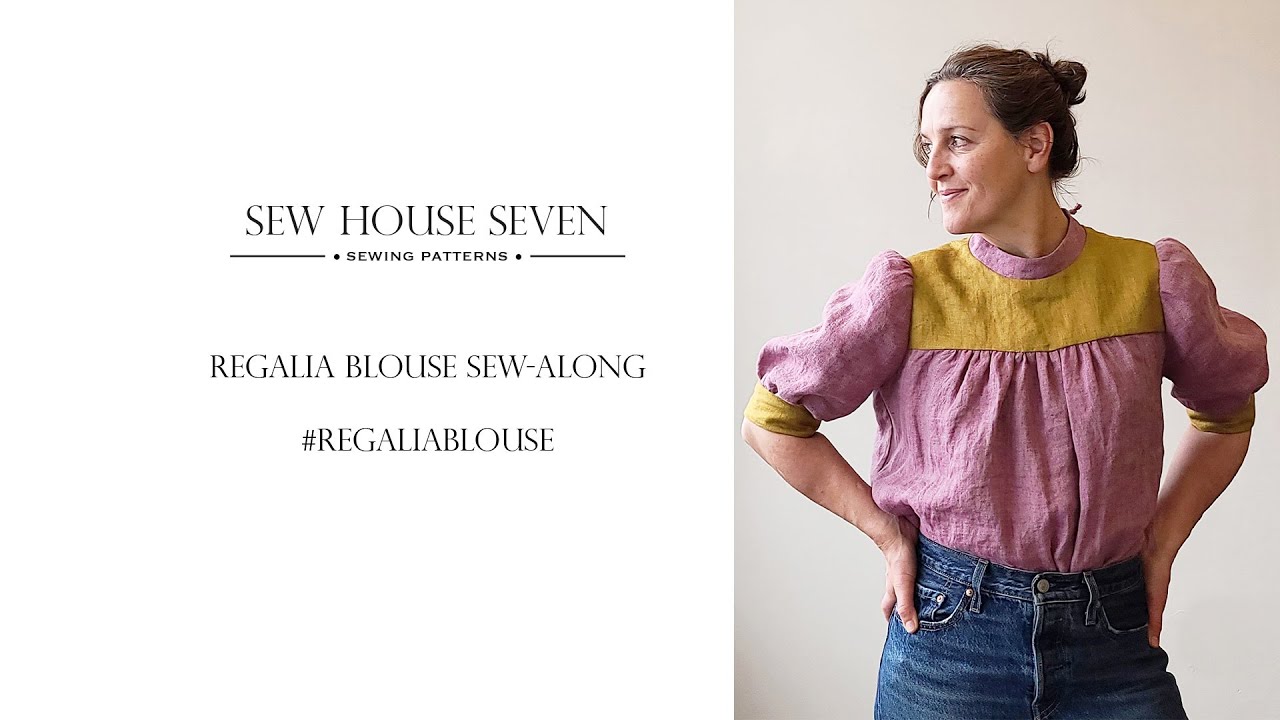 Regalia Blouse Tutorial - Sew House 7