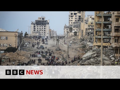 Video | Aid efforts ‘critical’ in Gaza as Palestinians return north | BBC News
