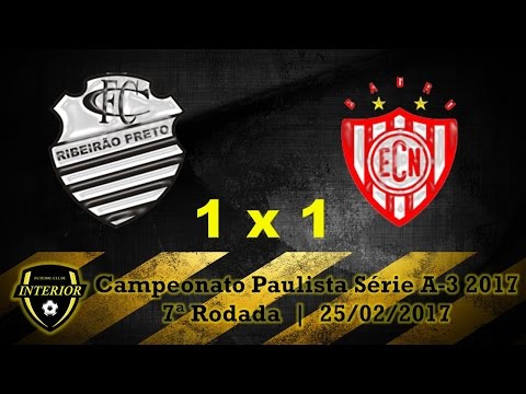 COMERCIAL 1 X 1 NOROESTE - CAMPEONATO PAULISTA SÉRIE A3 2017 - 7ª RODADA