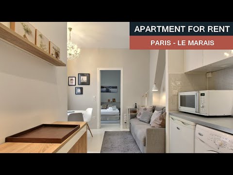Apartment Tour - Apartment for Rent in Le Marais Paris 3, Furnished 1-Bedroom - T03933