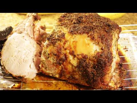 How To Make A Perfect Juicy Pork Loin Center Cut Roast Bone In For Easter Sunday Dinner
