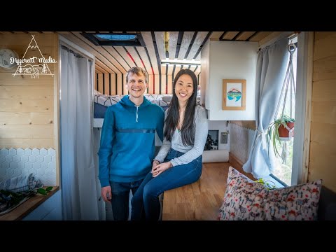 Stealth DIY Van Life Tour! | budget Box Truck conversion with RV Automation, Bathroom, ETC