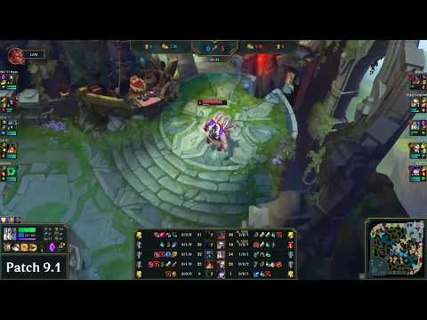 Galio vs Karthus Mid Season 8 Challenger Ranked Gameplay