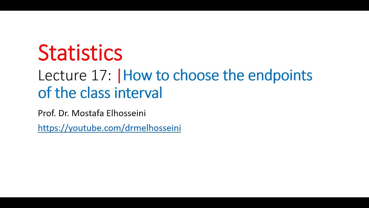 📊 Graphical Summarization - Histogram and Class Interval Start & End Points Part 5 📈