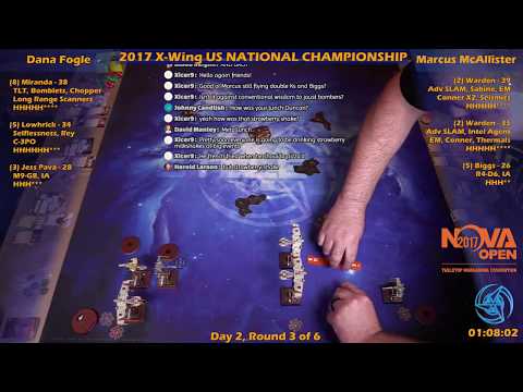 2017 X-Wing US Nationals DAY 2, Round 3