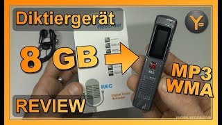 Ein Diktiergerät im Jahr 2019? KKMoon MP3-Sprachrekorder im Test