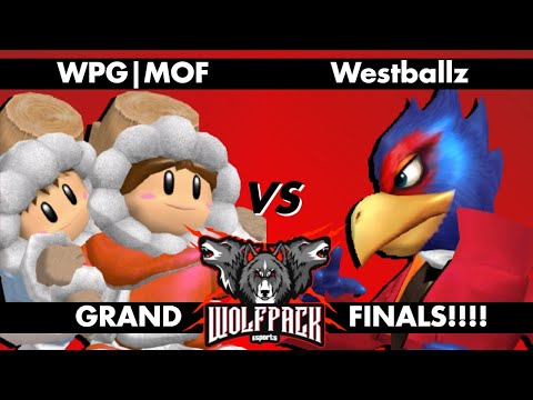 WPG | MOF (Ice Climbers) vs. Westballz (Falco/Fox) - GRAND FINALS | Wolfpack Gaming SSBM (7/21/2022)